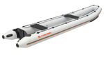 Kolibri KM-460C Inflatable Canoe in white (Side view)