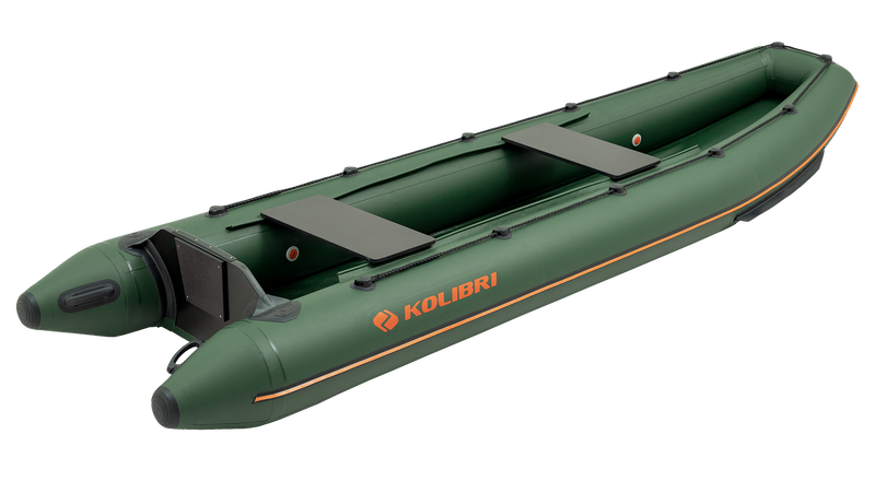 Kolibri KM-390C Inflatable Canoe in green