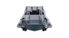 Rear view of the UMS 585DC fishing boat.