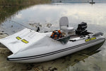 Inflatable Boat Pontoon Catamaran BoatHouse SF395