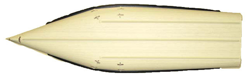 Canoe Sportspal 12' Wide Stern Bottom