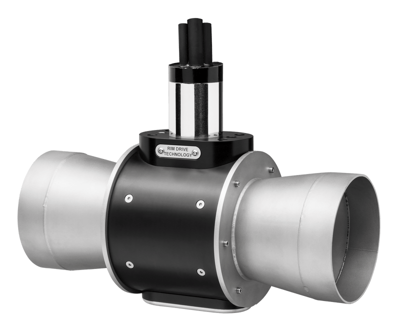 electric bow thruster tunnelset rim drive