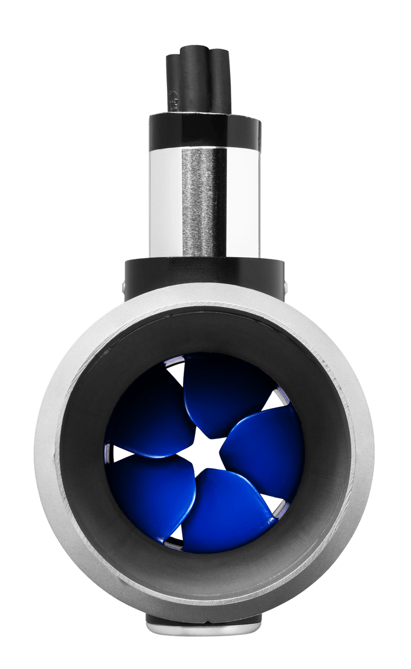 electric bow thruster tunnelset rim drive