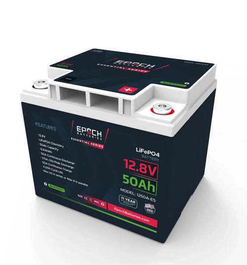 Buy Epoch 12v 50ah Lithium Marine Trolling Motor Batterie and other accessories in Canada and the United States.