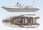 Grand Golden Line G750 SIde Top