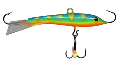 Jigging Lures Tackle Jigs Jigg UV Colors Epoxy Treble Hook Classic 52 For Sale