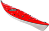 Kayak Delta 16 with Rudder Red