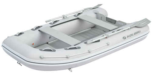 Explore the spacious Kolibri KM-3000DXL Inflatable Boat, ideal for versatile adventures. Available at Crafts Cove Marine with Canada-wide delivery.