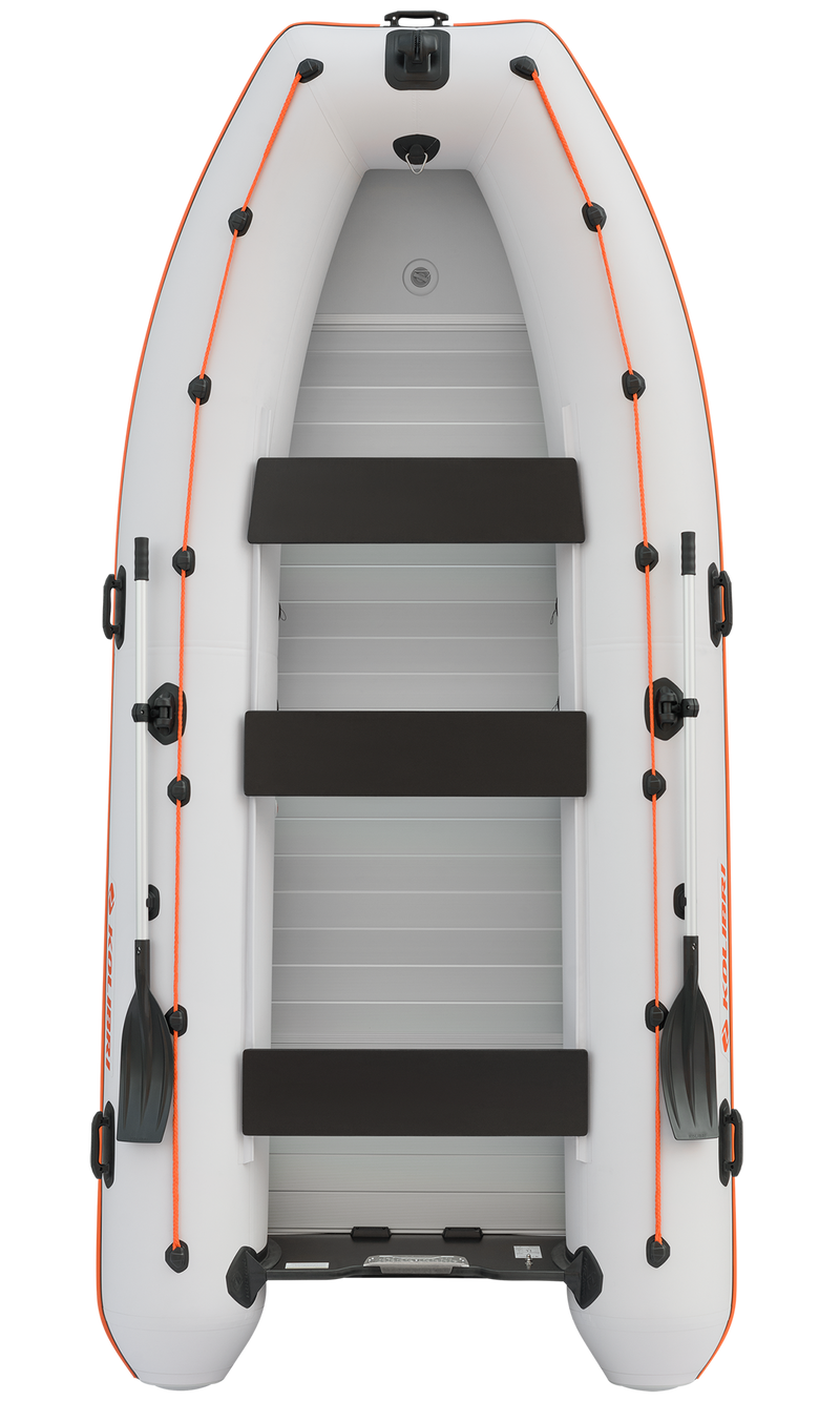 Kolibri KM-400DSL Inflatable Boat (Top view)