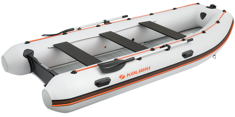 Kolibri KM-400DSL Inflatable Boat (Side view)