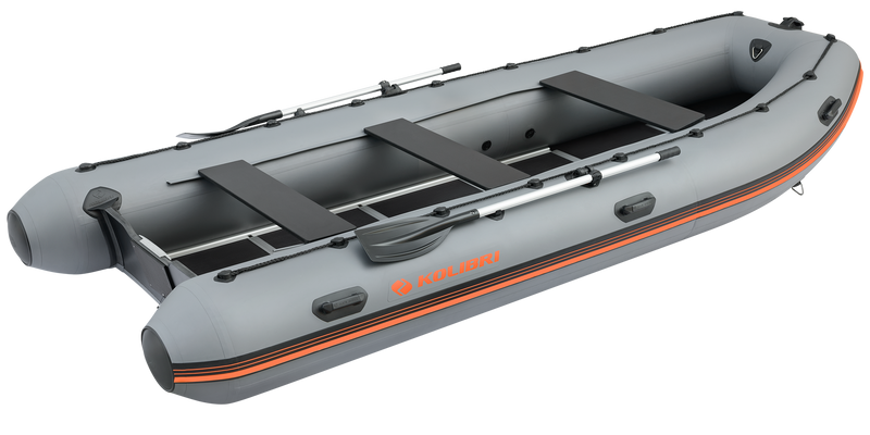 Kolibri KM-450DSL Inflatable Boat (Side view)