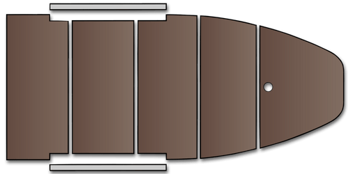 Buy Plywood floorboard with stringers for Kolibri inflatable boat and other accessories in Canada and the United States.
