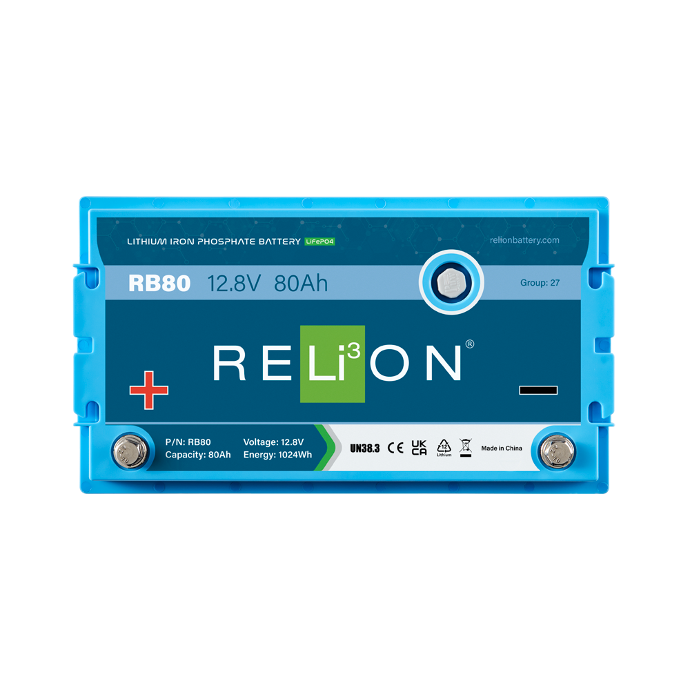 Relion Rer605 Shop RELiON RB80 Lithium Battery 12V 80Ah | Crafts Cove Marine