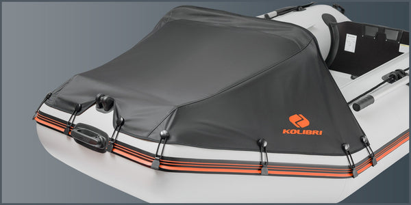 Removable dodger for Kolibri Inflatable Boats (small) | Crafts Cove Marine