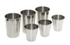 Set of stainless steel cups Nl221 | 60 mL, 150 mL FOR SALE