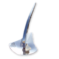 Spade Anchor Stainless Steel Front