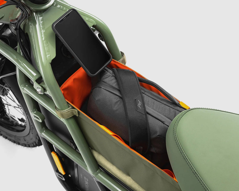 Internal storage of eBike UBCO 2x2 Special Edition 