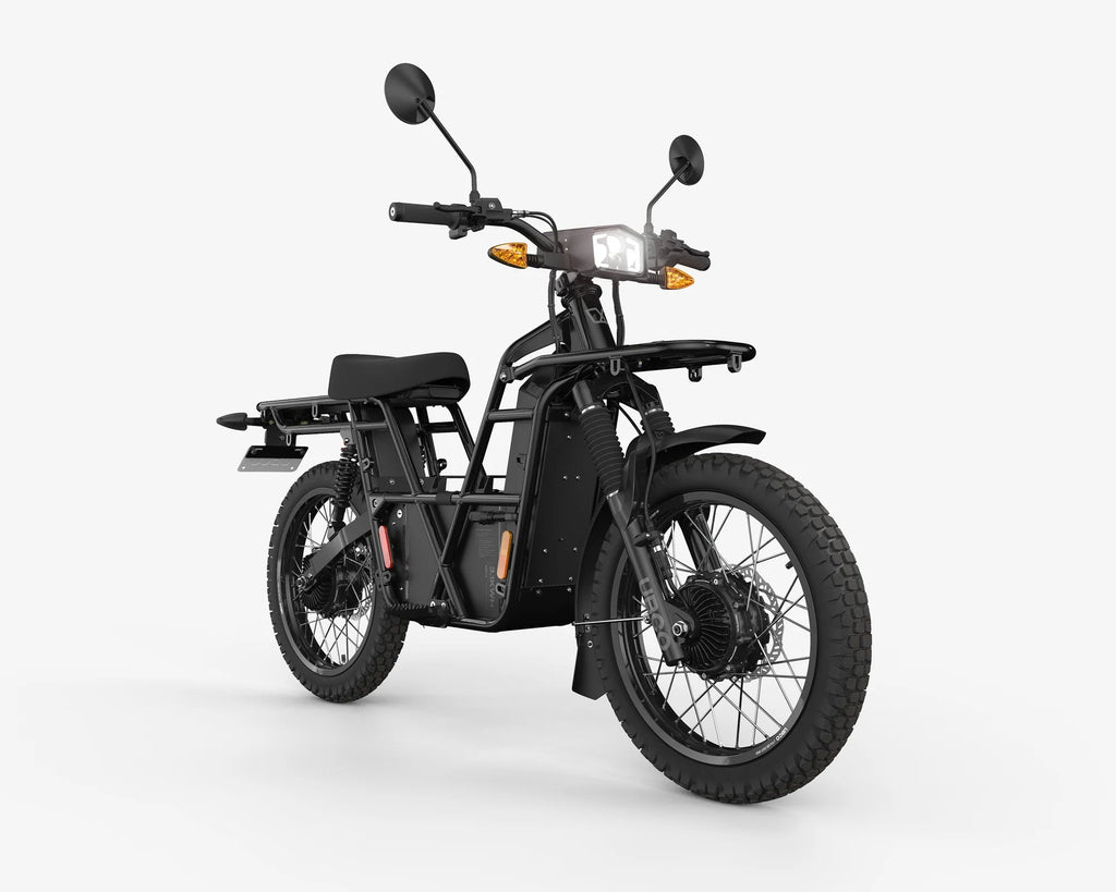 Shop eBike UBCO 2x2 Adventure Bike (Black), and Accessories for Efficient Electric Transportation in New Brunswick, Canada at Crafts Cove Marine.