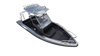 Aluminum boat UMS 585CC 19.5ft (Front view)