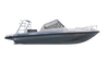 Aluminum boat UMS 585DC 19.5ft (Side view)