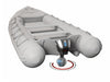 boat with electric steerable outboard motor 15 kw by rim drive technology Canada