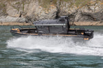 UMS 700HT 23ft Aluminum Boat (Side view)