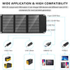 Portable Solar Panel Battery Charger ROCKSOLAR 30W 12V