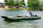 Inflatable Boat Catamaran Pontoon BoatHouse TM660 (FULL ACCESSORIES PACKAGE)