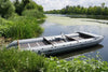 inflatable catamaran pontoon motor rowing boat tm660 for sale for 20 person