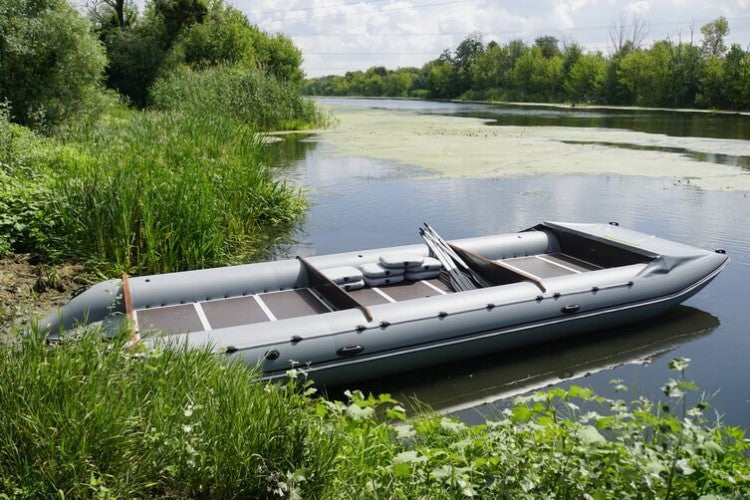inflatable catamaran pontoon motor rowing boat tm660 for sale for 20 person