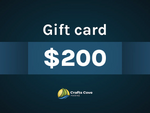 GIFT CARD 100-1000$ CRAFTSCOVE