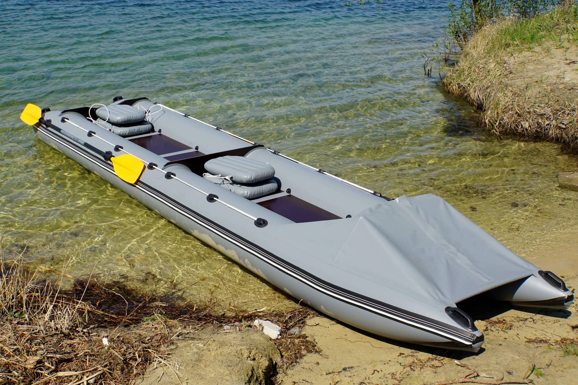 Inflatable Pontoon Frame Modifications Inflatable Boat Pontoon Catamaran BoatHouse SP350 | Crafts Cove Marine