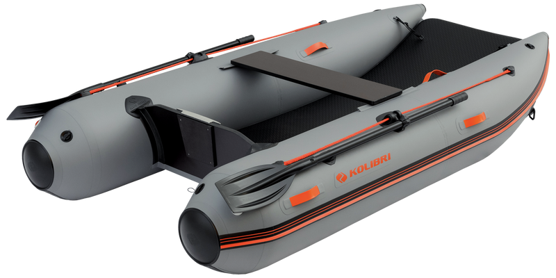 Kolibri Catamaran KM-300CM Inflatable Boat (Side view)