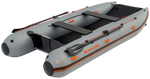 Kolibri Catamaran KM-380CM Inflatable Boat (Side view)