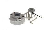 Universal lock and mounting pad for hardboard installation Borika NLB Grey