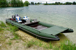 Inflatable Boat Catamaran Pontoon BoatHouse TM660 (FULL ACCESSORIES PACKAGE)