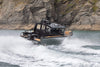 UMS 700HT 23ft Aluminum Boat (Rear view)