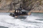 UMS 700HT 23ft Aluminum Boat (Rear view)
