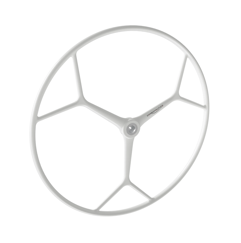 Sailboat steering wheel – Sport (Glass fiber) in white