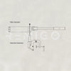 Remigo Spare Tiller Bracket Blueprint