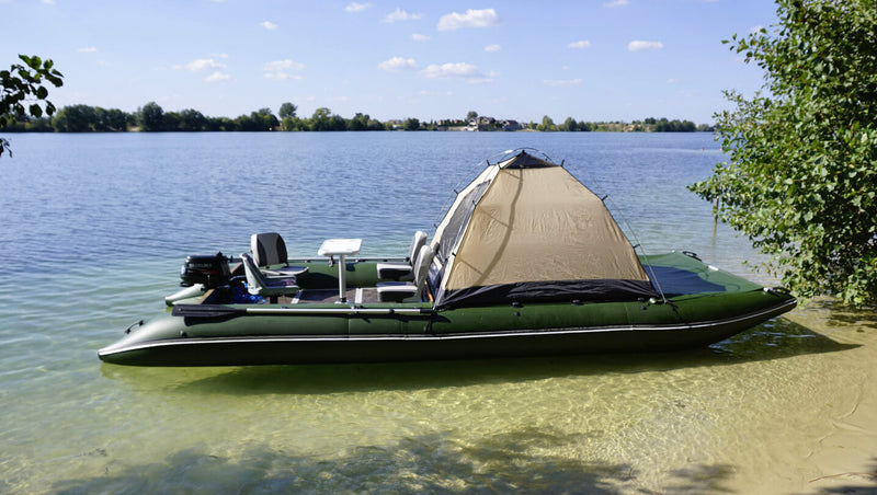 Inflatable Boat Catamaran Pontoon BoatHouse TM660 (FULL ACCESSORIES PACKAGE)