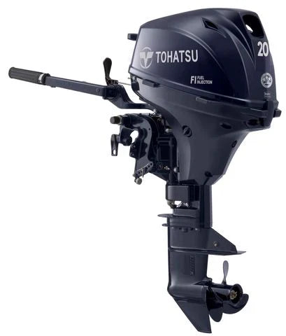 New Tohatsu 20 HP MFS20ES Outboards on Sale Now! We offer Best Prices with fast shipping on New Tohatsu Outboards! 