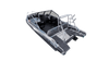 UMS 585DC 19.8ft Aluminum Fishing Boat (Inside view)