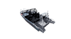 UMS 485 DC 16' Aluminum Boat (Inside view)