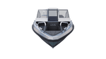 Front view of the UMS 585DC fishing boat.